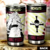 Edward Newgate Stainless Steel Anime Tumbler Cup Custom One Piece Anime Mix Manga Style