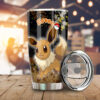 Eevee Stainless Steel Anime Tumbler Cup Custom Tie Dye Style Anime