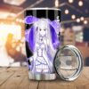 Emilia Stainless Steel Anime Tumbler Cup Custom Re:Zero Animes