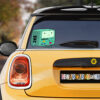 Funny Bmo Car Sticker Custom Adventure Time