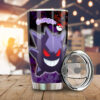 Gengar Stainless Steel Anime Tumbler Cup Custom Tie Dye Style Anime