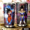 Goku And Vegeta Stainless Steel Anime Tumbler Cup Custom Dragon Ball Anime Galaxy Style