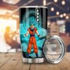 Goku Blue Stainless Steel Anime Tumbler Cup Custom Dragon Ball Anime