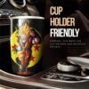 Goku SSJ Stainless Steel Anime Tumbler Cup Custom Dragon Ball