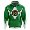 Hooktab Green Ranger Mighty Morphin Power Rangers Anime Hoodie