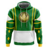 Hooktab Green Ranger Ninjetti Power Rangers Anime Hoodie