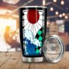 Hanafuda Great Wave Stainless Steel Anime Tumbler Cup Custom Tanjiro Uniform Anime Demon Slayer