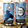 Inosuke Hashibira Stainless Steel Anime Tumbler Cup Custom Demon Slayer Manga Style