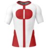 Hooktab Omni Man Invincible Short Sleeve Rash Guard Compression Shirt Cosplay Anime Gym Shirt