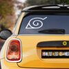 Konoha Symbol Car Sticker Custom Anime Car Accessories