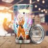 Krillin Stainless Steel Anime Tumbler Cup Custom Characters Dragon Ball Anime