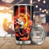 Kyoujurou Rengoku Stainless Steel Anime Tumbler Cup Custom Demon Slayer Anime