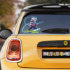 Lucy Car Sticker Custom Cyberpunk Anime