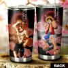 Luffy And Ace Stainless Steel Anime Tumbler Cup Custom For One Piece Anime Fans