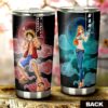 Luffy And Nami Stainless Steel Anime Tumbler Cup Custom For One Piece Anime Fans