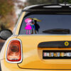 Marceline And Princess Bubblegum Car Sticker Custom Adventure Time