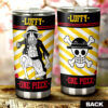 Monkey D. Luffy Stainless Steel Anime Tumbler Cup Custom One Piece Anime Mix Manga Style