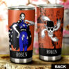 Nico Robin Stainless Steel Anime Tumbler Cup Custom One Piece Manga Style