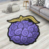 One Piece Rug Yami Yami no Mi Devil Fruit Rug Anime Custom Shaped Rug Anime Rug