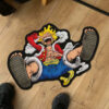 One Piece Rug Luffy Gear 5 Anime Custom Shaped Rug Anime Rug