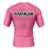 Hooktab Vegeta Pink Badman Dragon Ball Z Short Sleeve Rash Guard Compression Shirt Cosplay Anime Gym Shirt