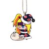 Padoru Deidara Ornament Custom Akatsuki Member Anime Car Interior Accessories Christmas Gifts