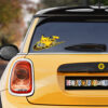 Pikachu Car Sticker Custom Anime