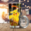 Pikachu Stainless Steel Anime Tumbler Cup Custom Tie Dye Style Anime