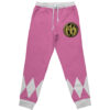 Pink Ranger Mighty Morphin Power Rangers Otaku Cosplay Anime Sweatpants