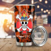 Portgas D. Ace Stainless Steel Anime Tumbler Cup Custom Manga For One Piece Fans