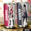 Sakura And Sasuke Stainless Steel Anime Tumbler Cup Custom Anime For Fans