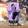 Shinobu Kocho Stainless Steel Anime Tumbler Cup Custom Demon Slayer Manga Style