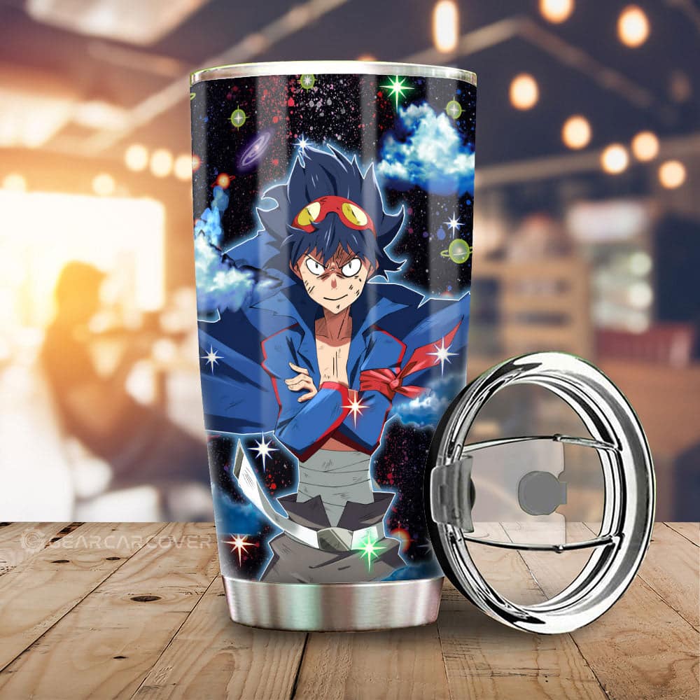 Simon Stainless Steel Anime Tumbler Cup Custom Gurren Lagann Anime