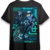 Isagi Power Kick Blue Lock Anime Unisex T-Shirt