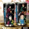 Tanjiro And Giyuu Stainless Steel Anime Tumbler Cup Custom Demon Slayer Anime