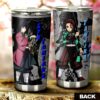 Tanjiro And Giyuu Stainless Steel Anime Tumbler Cup Custom Demon Slayer Anime Mix Mangas