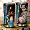 Tanjiro And Inosuke Stainless Steel Anime Tumbler Cup Custom Demon Slayer Anime