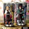 Tanjiro And Rengoku Stainless Steel Anime Tumbler Cup Custom Demon Slayer Anime Mix Mangas