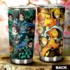 Tanjiro And Zenitsu Stainless Steel Anime Tumbler Cup Custom Demon Slayer Anime