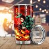 Tanjiro Sun Breathing Stainless Steel Anime Tumbler Cup Custom Demon Slayer Anime