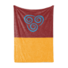 The Last Airbender Blanket Avatar Blanket Anime Blanket