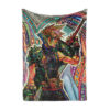 Trippy Cloud Strife Blanket Final Fantasy 7 Blanket