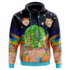 Hooktab Rick and Morty Tiger King Anime Hoodie