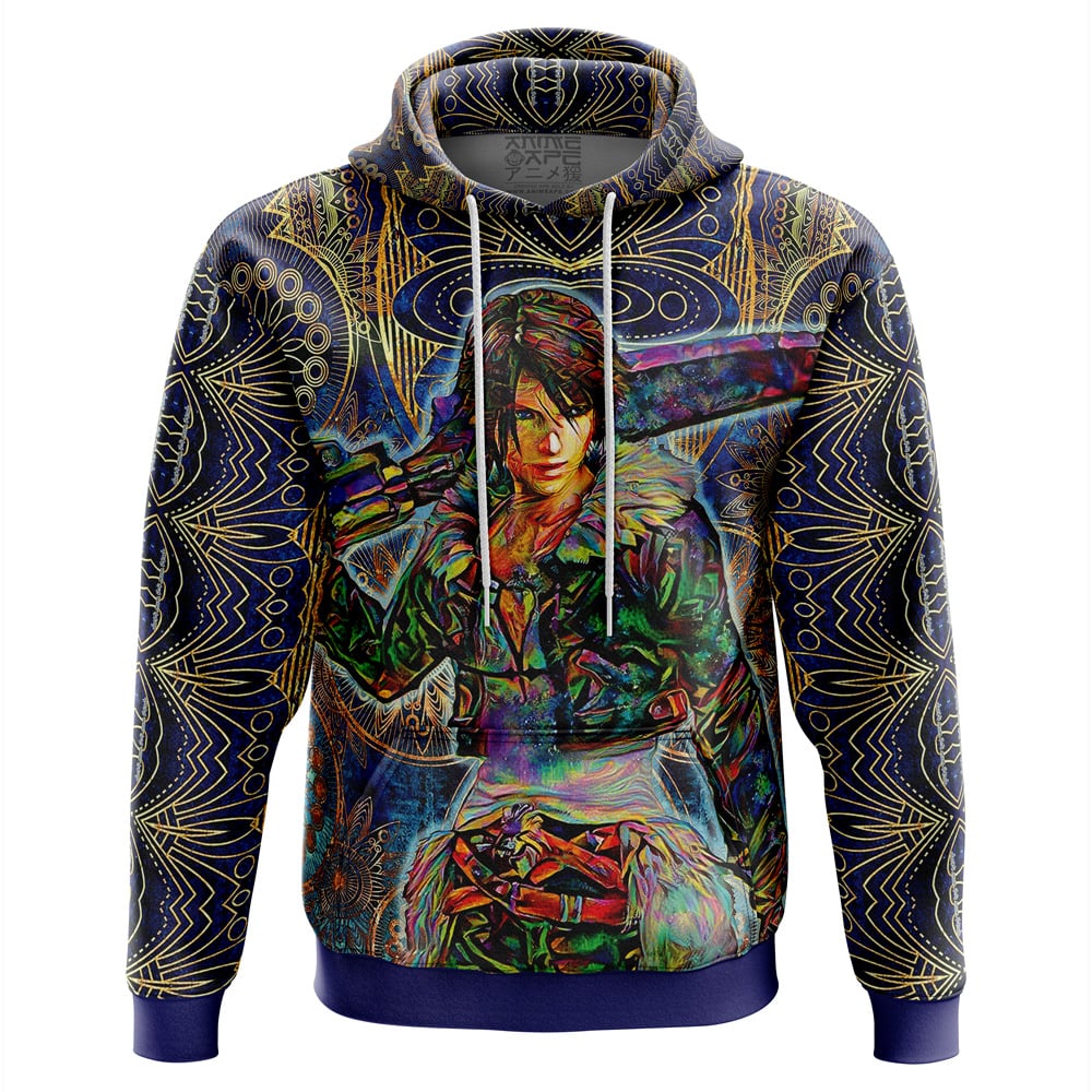 Hooktab Trippy Squall Final Fantasy 8 Anime Hoodie