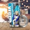 Vegeta Blue Stainless Steel Anime Tumbler Cup Custom Anime Dragon Ball