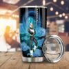 Vegeta Blue Stainless Steel Anime Tumbler Cup Custom Dragon Ball Anime