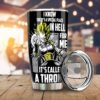 Vegeta's Throne Essential Stainless Steel Anime Tumbler Cup Custom Gift For Dragon Ball Anime Fans