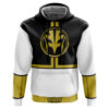 Hooktab White Ranger Mighty Morphin Power Rangers Anime Hoodie