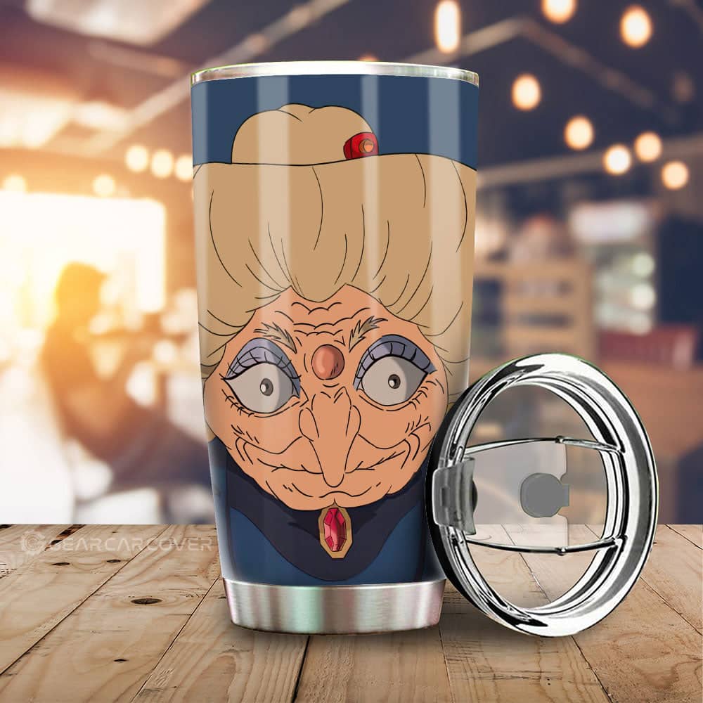 Yubaba Stainless Steel Anime Tumbler Cup Custom Spirited Away