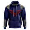 Hooktab Zelda Shield Style The Legend of Zelda Anime Hoodie